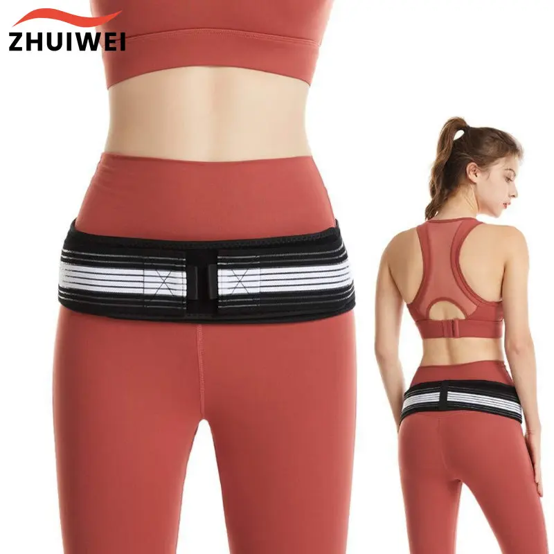 

Sacroiliac SI Joint Hip Belt Lower Back Support-Hip Braces for Hip Pain Pelvic Support Belt Sciatica Pelvis Lumbar Pain Relief