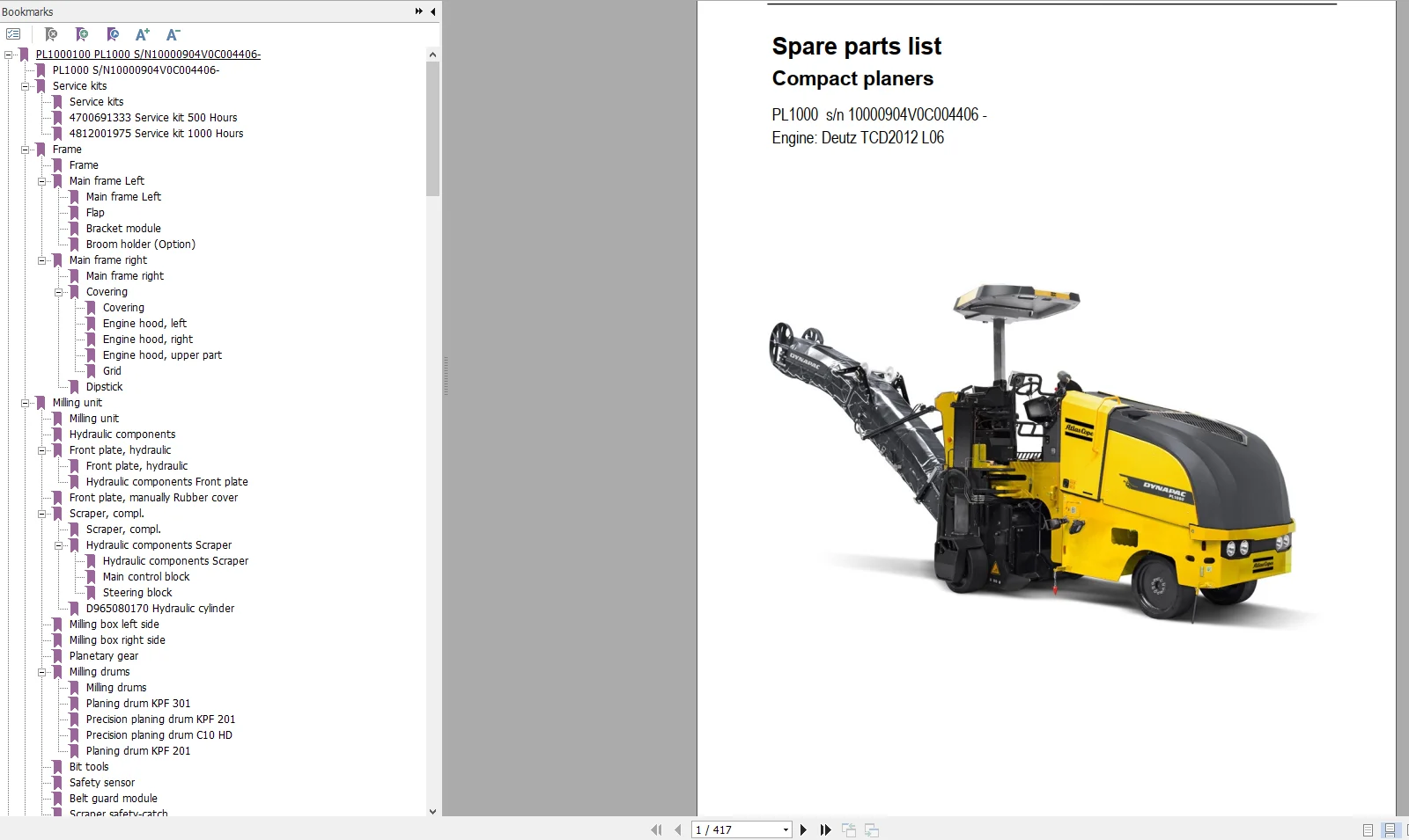 

Dynapac Heavy Equipment 29.7 GB PDF Part Catalog Updated 2022 Full DVD