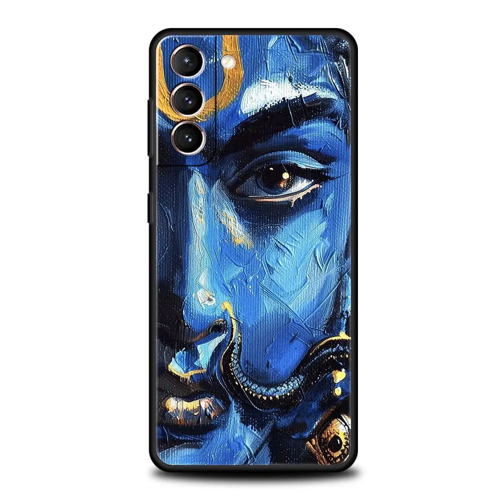 Divine Lord Shiva Artistic Phone Case - Soft TPU Cover