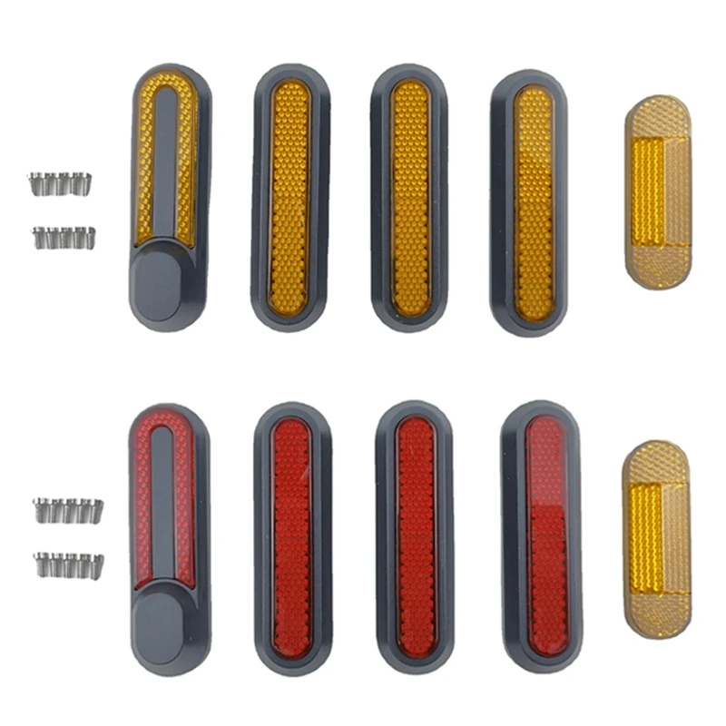 

1SET Protect Wheels Cover Hubs Cap Protective Warn Shells Reflective Stickers For M365 Pro2 Pro 1S Scooter Accessories