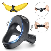 Männlicher Vibrator Cockring Penis Cockring für Mann Verzögerung der Ejakulation Ringe Penisring Sexspielzeug für Männer Paar Erwachsene Waren