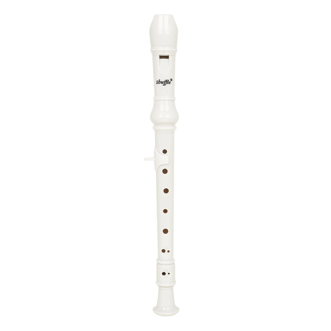 1 Pcs Professional Recorder 8-Hole Soprano Advanced White Fluter ABS Clarinet Sound Easy Adjustable Woodwind Instrument