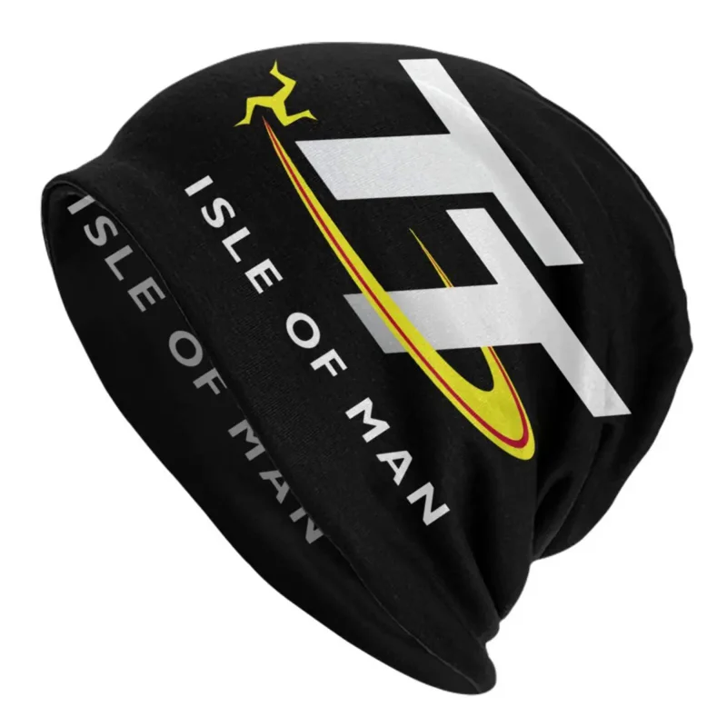 

Motorcycle Sport Isle Of Man TT Races Skullies Beanies Caps Fashion Winter Warm Men Women Knit Hat Adult Unisex Bonnet Hats
