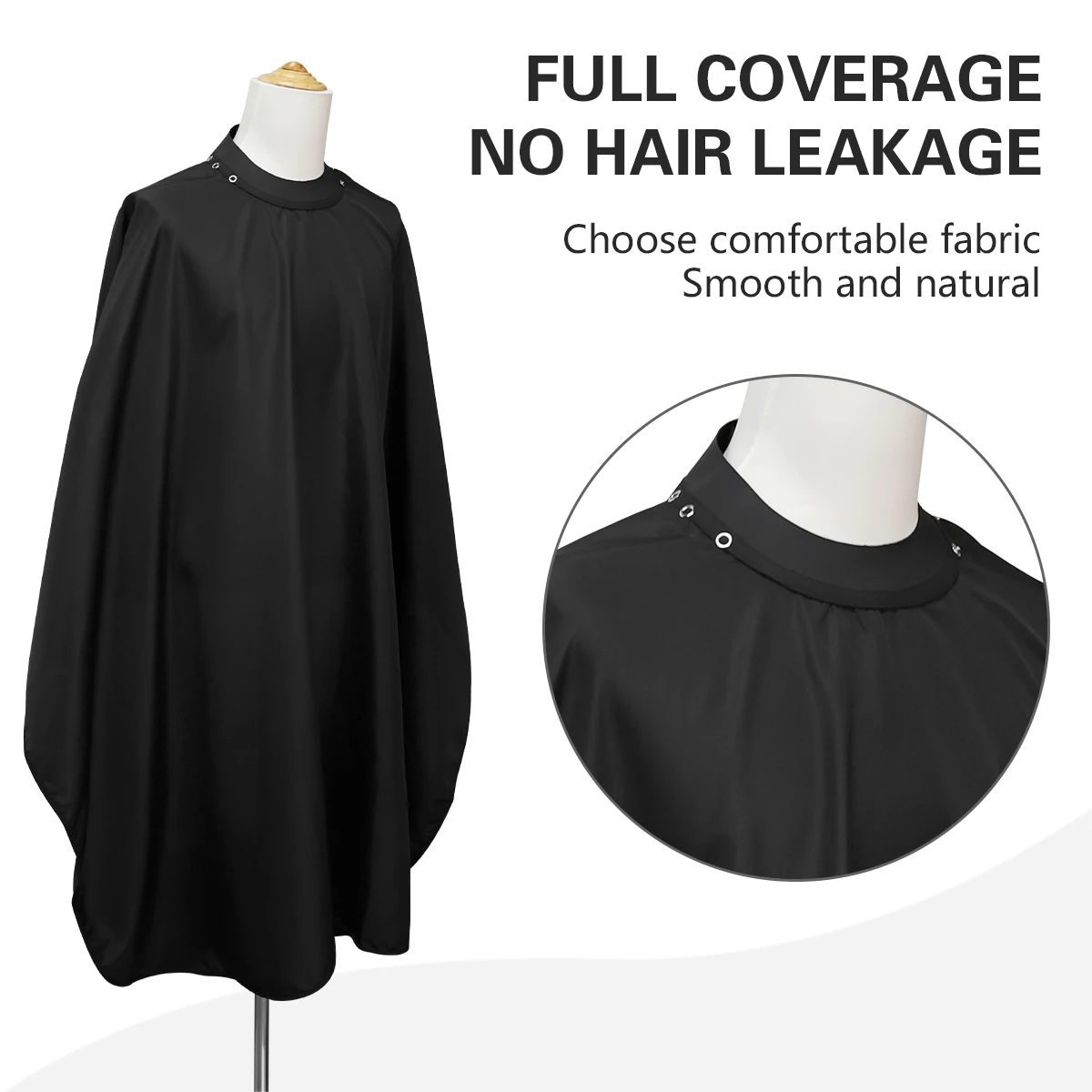 Hairdresser Silicone Collar Aprons Transparent Anti static Haircut Capes Waterproof Aprons Eagle Shawls Barber Styling Tools 2
