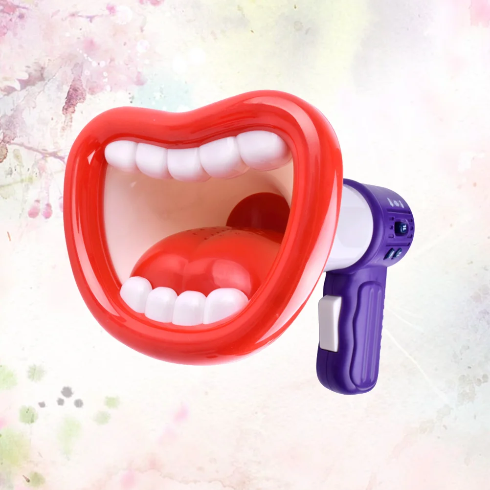 

Volume Control Megaphone Handheld Toy Speakers Microphone for Kids Loudspeaker White