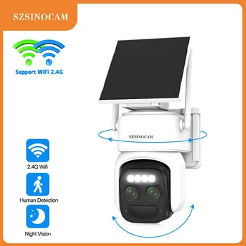 SZSINOCAM 3MP 100% Wire-Free Solar WiFi Camera Battery Two-way Audio Security Camera Wireless Solar Panel PTZ CCTV Camera 1