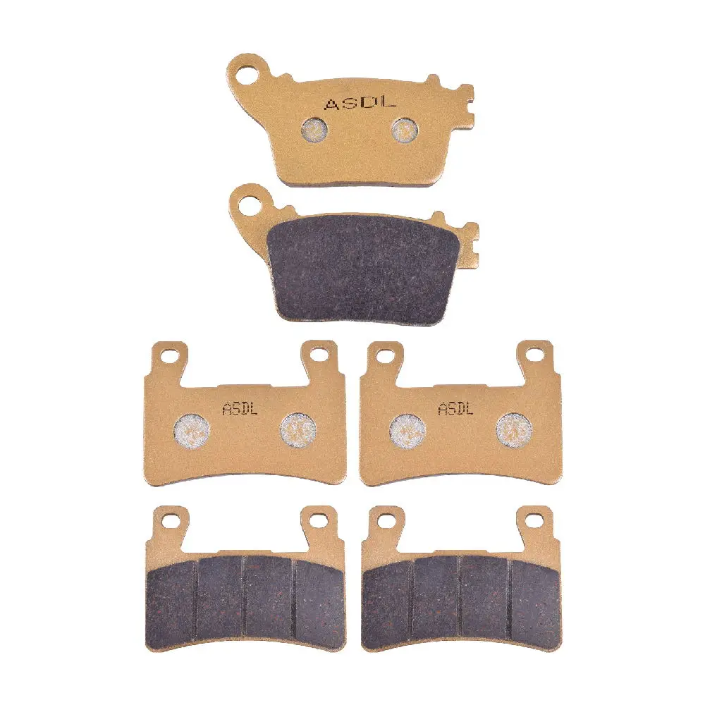 Front Rear Brake Pads Set For Kawasaki Ninja ZX-6R KRT ABS 636cc