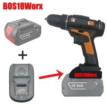  MT18WORX DM18WORX BS18WORX Adapter For Makita Bosch Dewalt Milwaukee 18V Li-Ion Battery Convert For Worx 4PIN Power Tools 