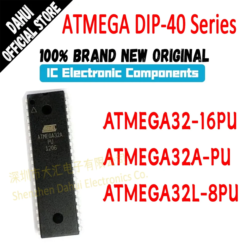 

ATMEGA32-16PU ATMEGA32A-PU ATMEGA32L-8PU ATMEGA32 ATMEGA32A ATMEGA32L ATMEGA IC MCU Chip DIP-40