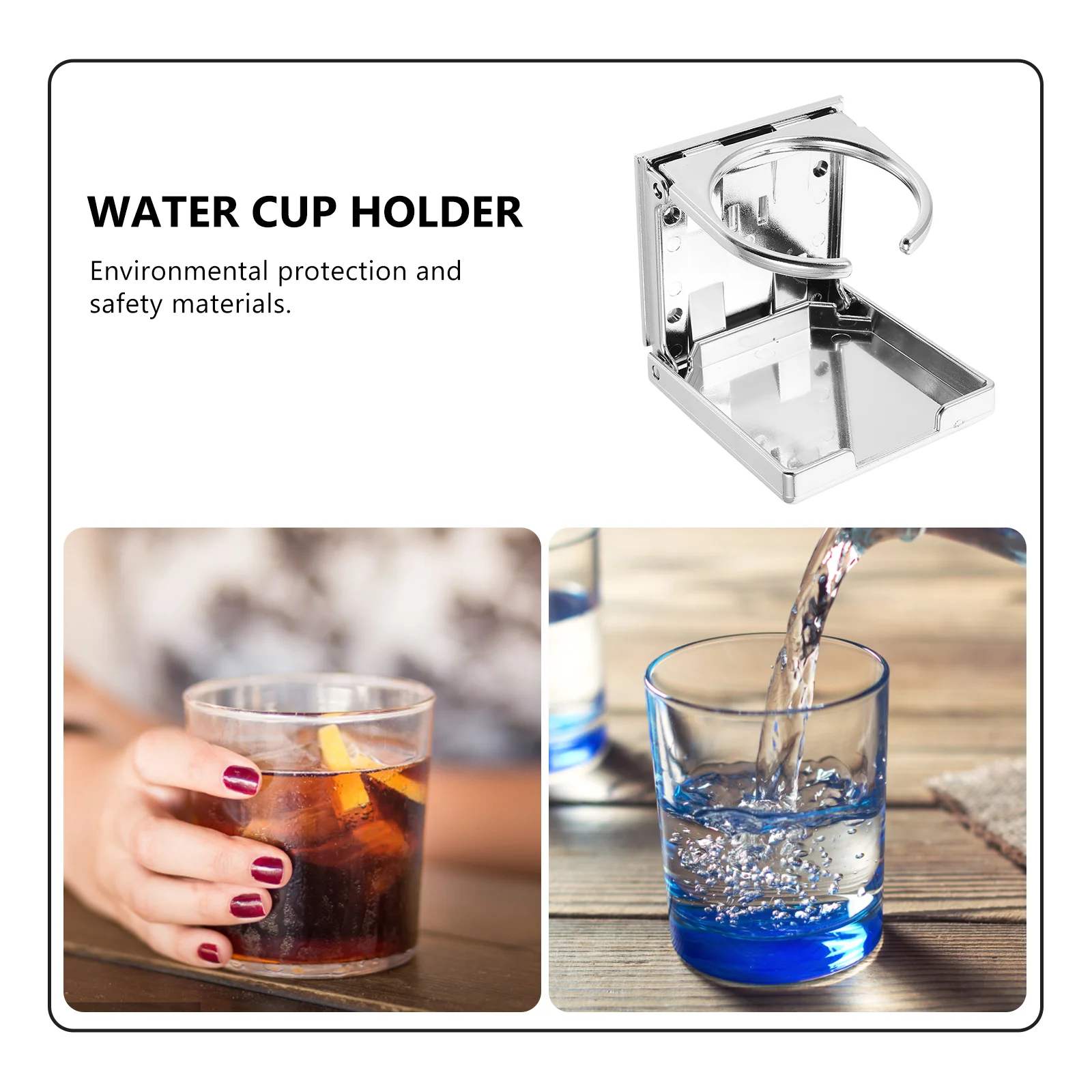 Portable Foosball Table Cup Holder External Cup Rack for Foosball Game Table Stand