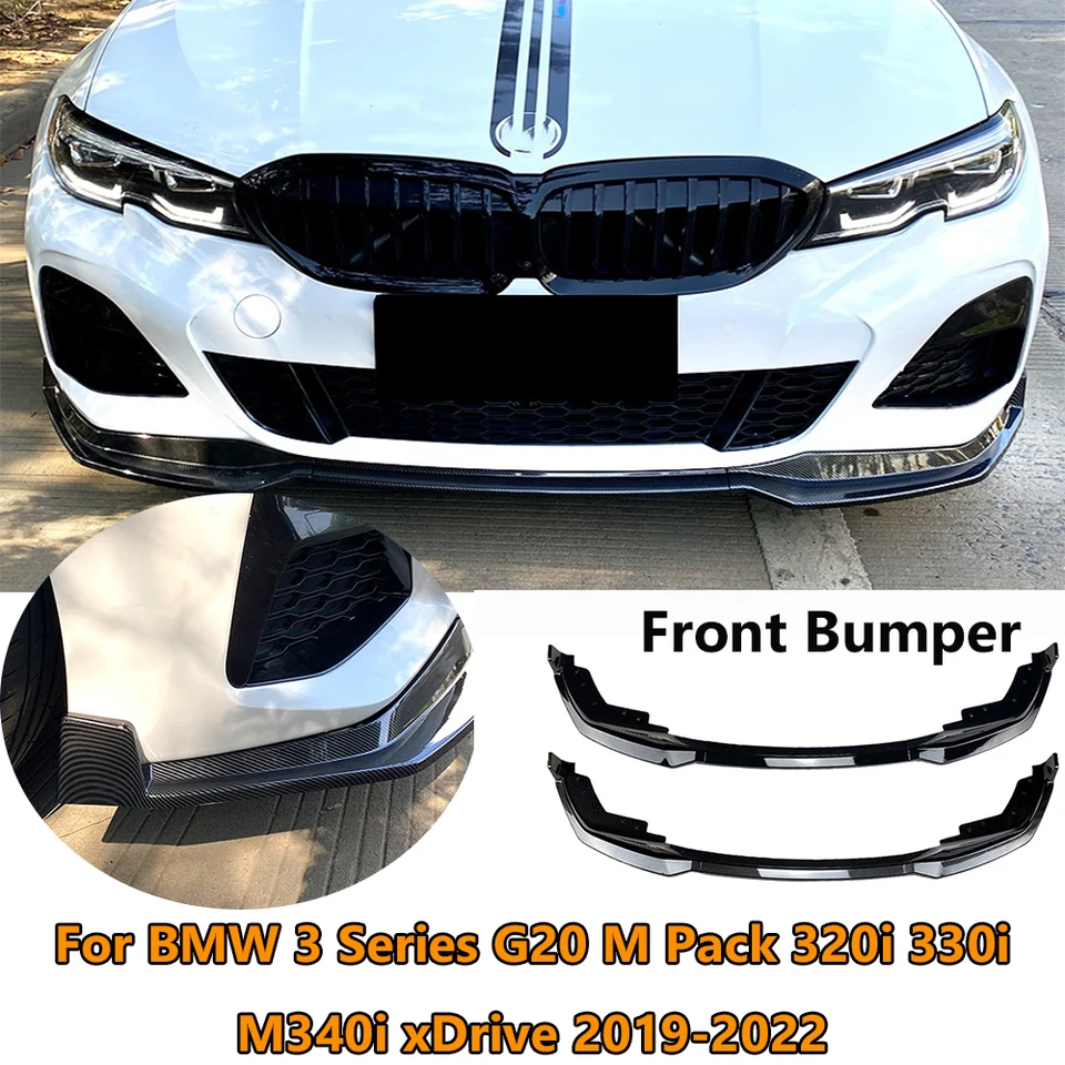 新品！】BMW G20 G21 フロントリップスポイラー グロスブラック！