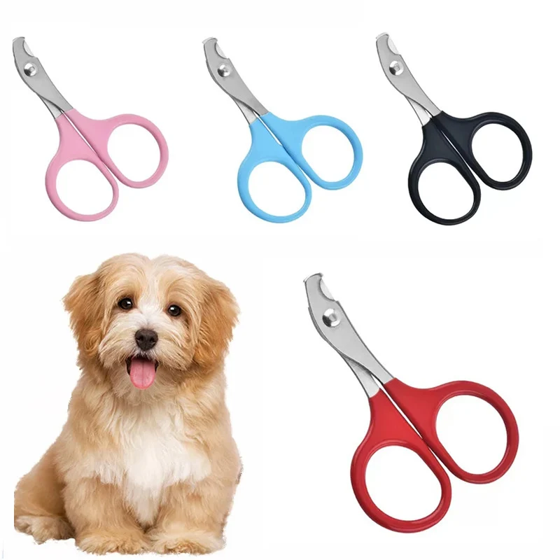 Pet Nail Half Moon Nail Scissors Suitable For Cats And Dogs And Other Small Pet Nail Care Grooming Scissor Claw nail 3