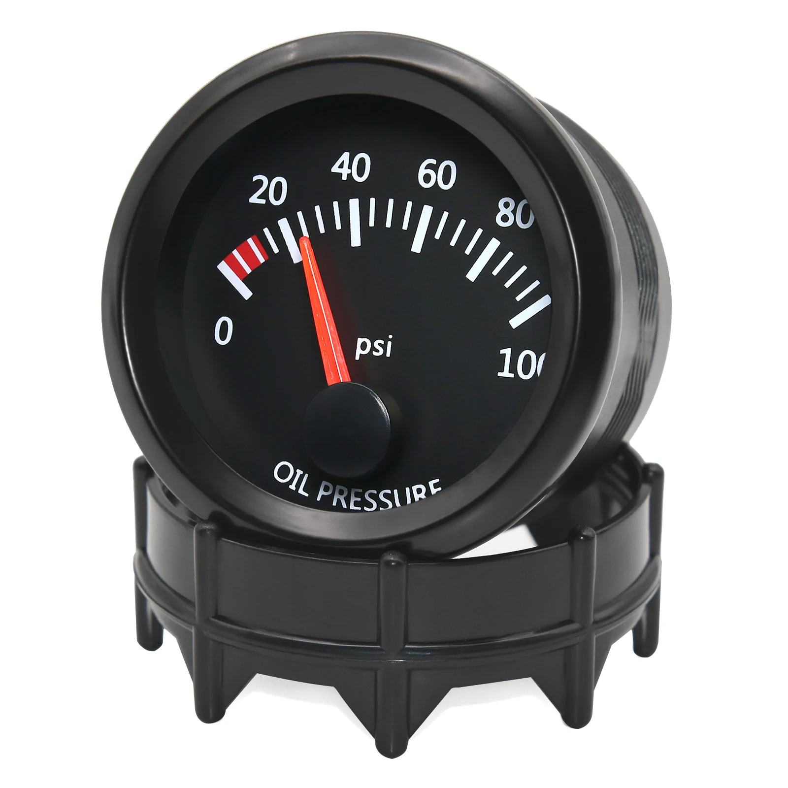 Manometro Olio Digitale 0-100 PSI - Display LED Regolabile, 52mm, 12V, Alta Sensibilità Per Auto - Foto 6