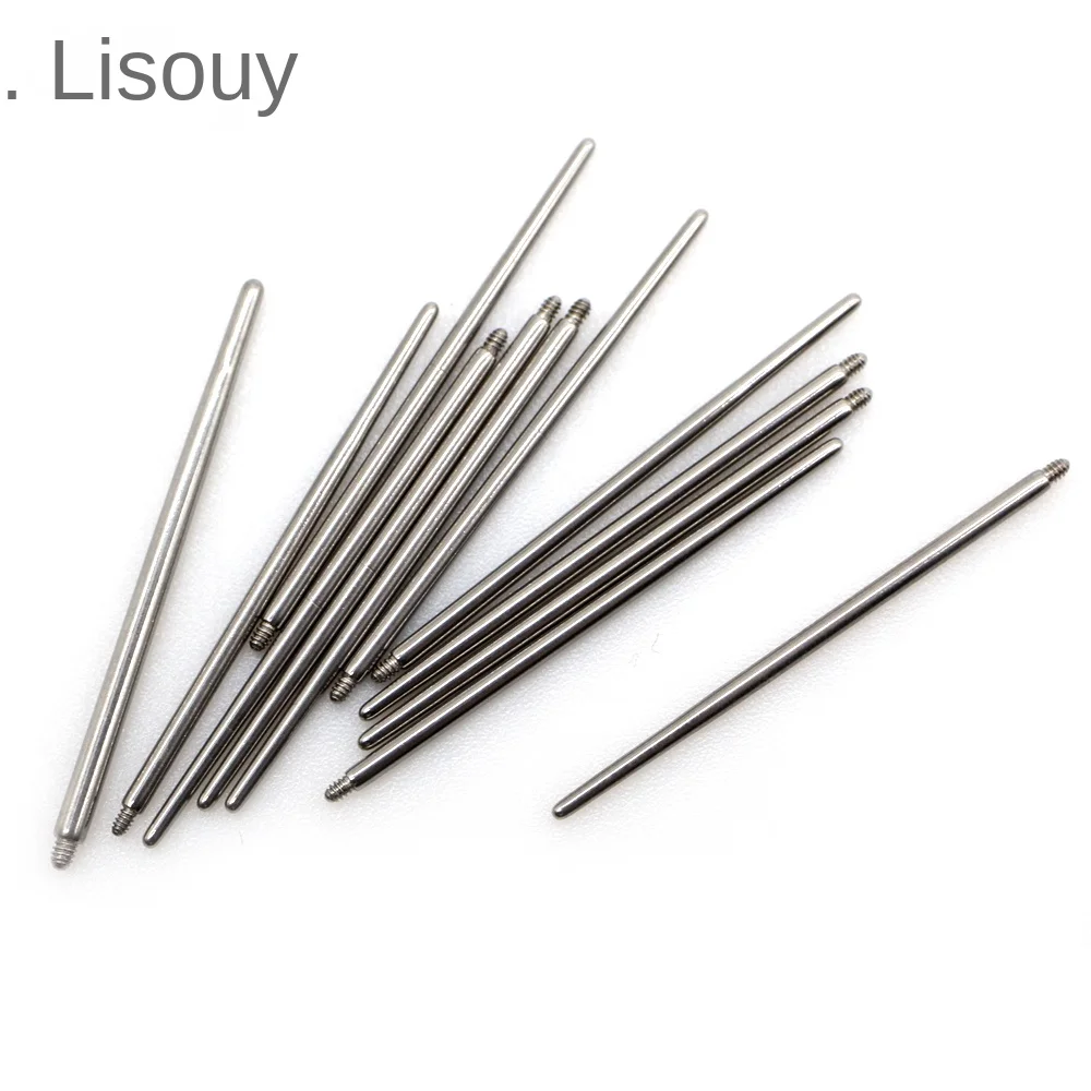 Kit 8 Pièces Cônes D'insertion Pour Piercing : Acier Chirurgical, Changement Facile Et Sûr