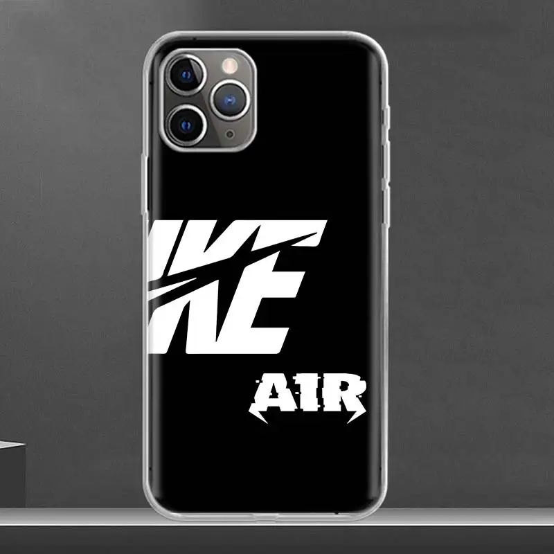 Fashion Sport Brand Logo Air Sneakers Phone Case For iPhone 15 + 14 11 12 13 Pro Max Xr X Xs Mini 8 7 Plus SE Soft Fundas