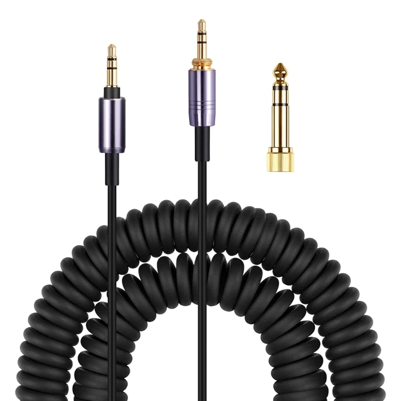 Cavo Ricambio Per Cuffie Wh-Xb910N/Mdr-Xb950Bt/Wh-1000Xm3 Xm2 Xm4 Cavi A Spirale Estesa