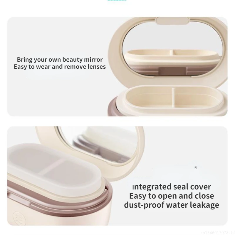 New Youpin Eraclean Contact Lens Case Cleaning Box Portable Cleaner Washer Ultrasonic Automatic Eliminated Bacteria
