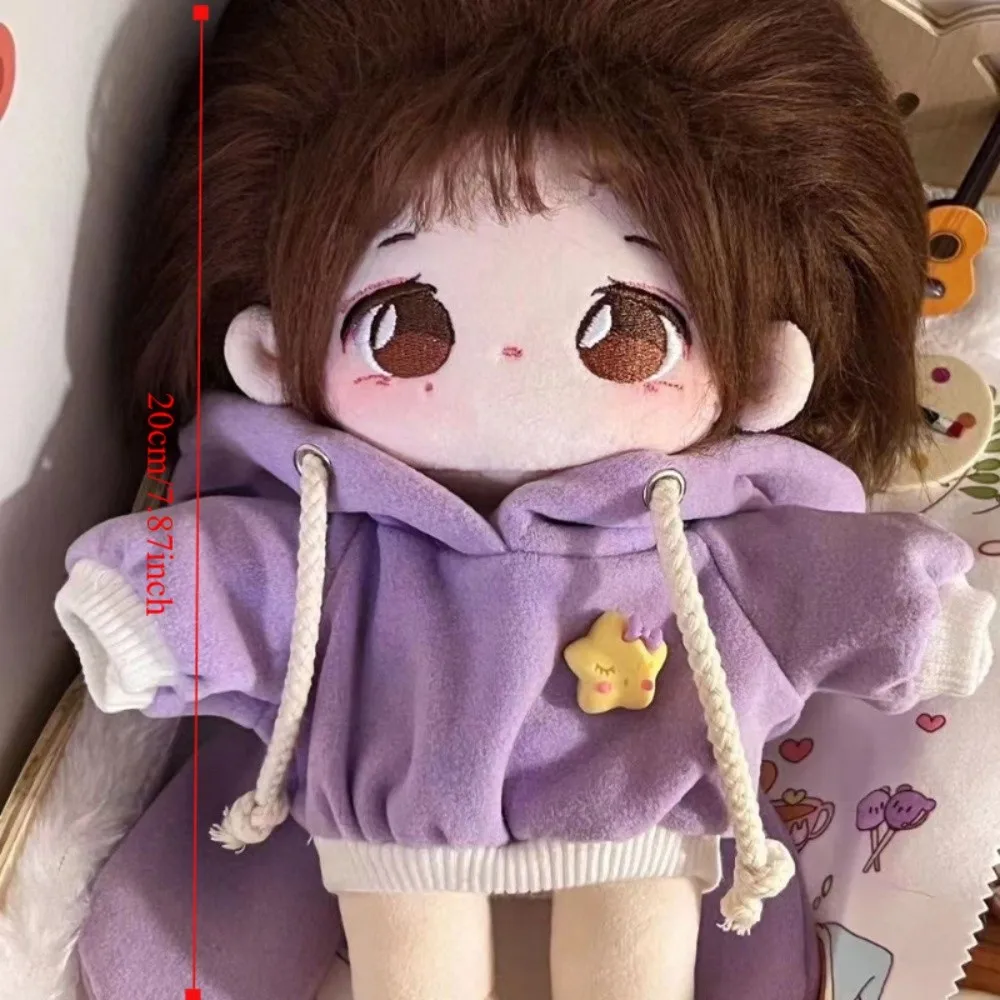 Sweatshirt Hoodies for 20cm Cotton Dolls Cute Clothes Outfits Mini Clothes Handmade Hoodies Hoodie Mini Cute Doll 20cm Clothes