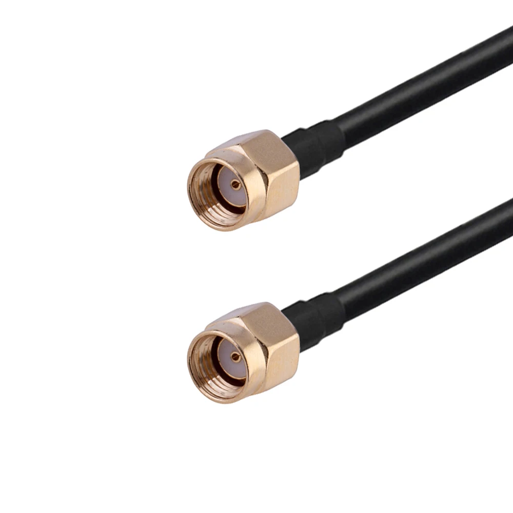 RG174 Kabel SMA Stecker Auf SMA Weibliche RPSMA Zu SMA Mutter Schott Verlängerung Coax Jumper Zopf – Detail 2
