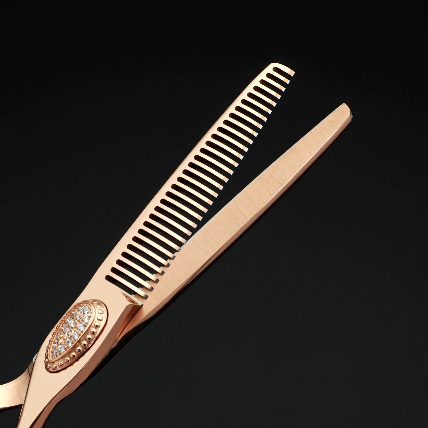 MURASAKI 6 Zoll professionelle Friseurschere, japanisches Friseurzubehör aus 440C-Stahl, extrem feine Effilierschere – Detail 21