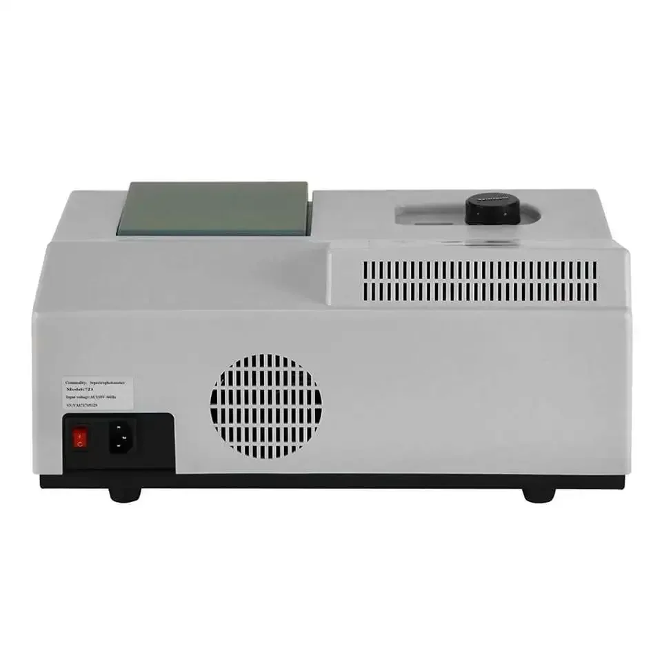 Easy-to-use UV-Vis Spectrophotometer for Basic Transmission Measurement Spectrophotometer 721N 722N 752N with CE Certificate