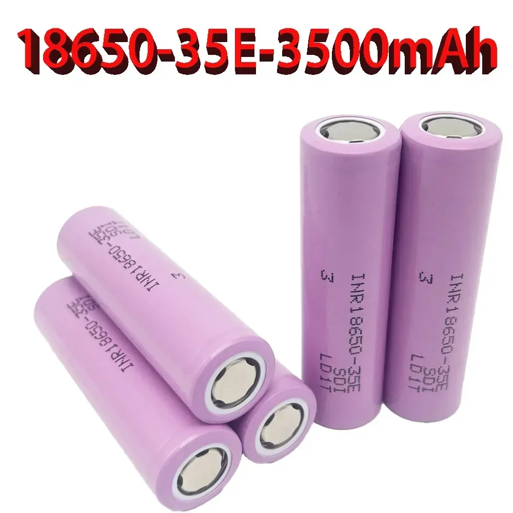 

for 18650 3500mAh 25A Discharge INR18650 35E 3500mAh 18650 Battery Li-ion 3.7v Rechargable Battery