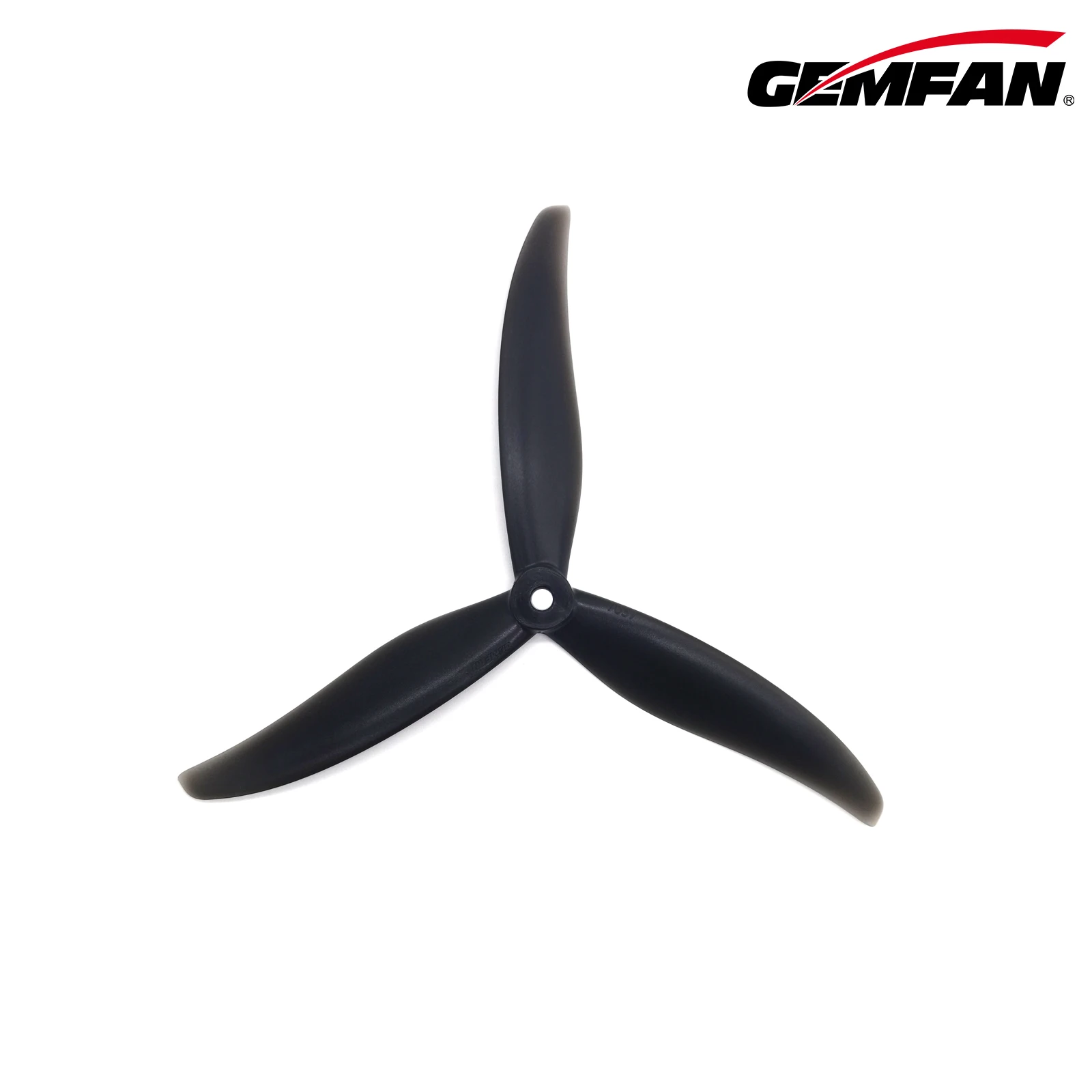 Hélices Gemfan 7037-3 7x3.7 pouces pour drone FPV course, montées sur un drone