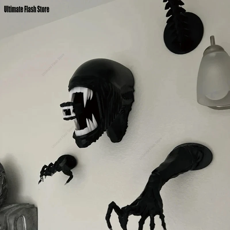 Lofytain Alien Xenomoprh Wall Art Sculpture Statue Horror Alien ...