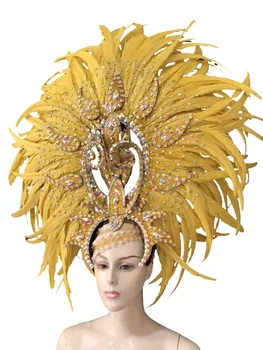 Brazil Rio Spanish Cuba Santiago Havana Venice Dionysia carnival Float Mask dress masque ball costume samba plumage plume Headd