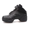 Sports Dance Shoes Genuine Leather Soft Sole Breathable High Top Jazz Salsa Modern Dance Sneakers For Women Man Size 36-45 6