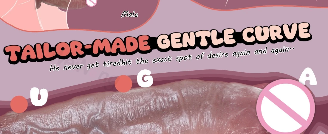 curved dildo for adult