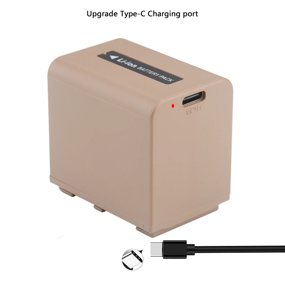 Batteria Agli Ioni Di Litio Sostitutiva Per Sony NP-FV30, FV50, FV70, FV100 – Alta Capacità 7,4V