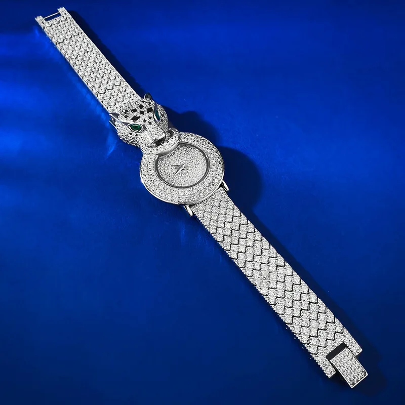 2023 New Hot Selling Leopard: Time to Run Quartz Watch Women's High Quality Light Luxury Network Red Gift Party Dinner