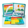 Montessori Magnetic Fraction Learning Math Toy Montessori Arithmetic Teaching Aids Wooden Book Educational Toys For Children 3