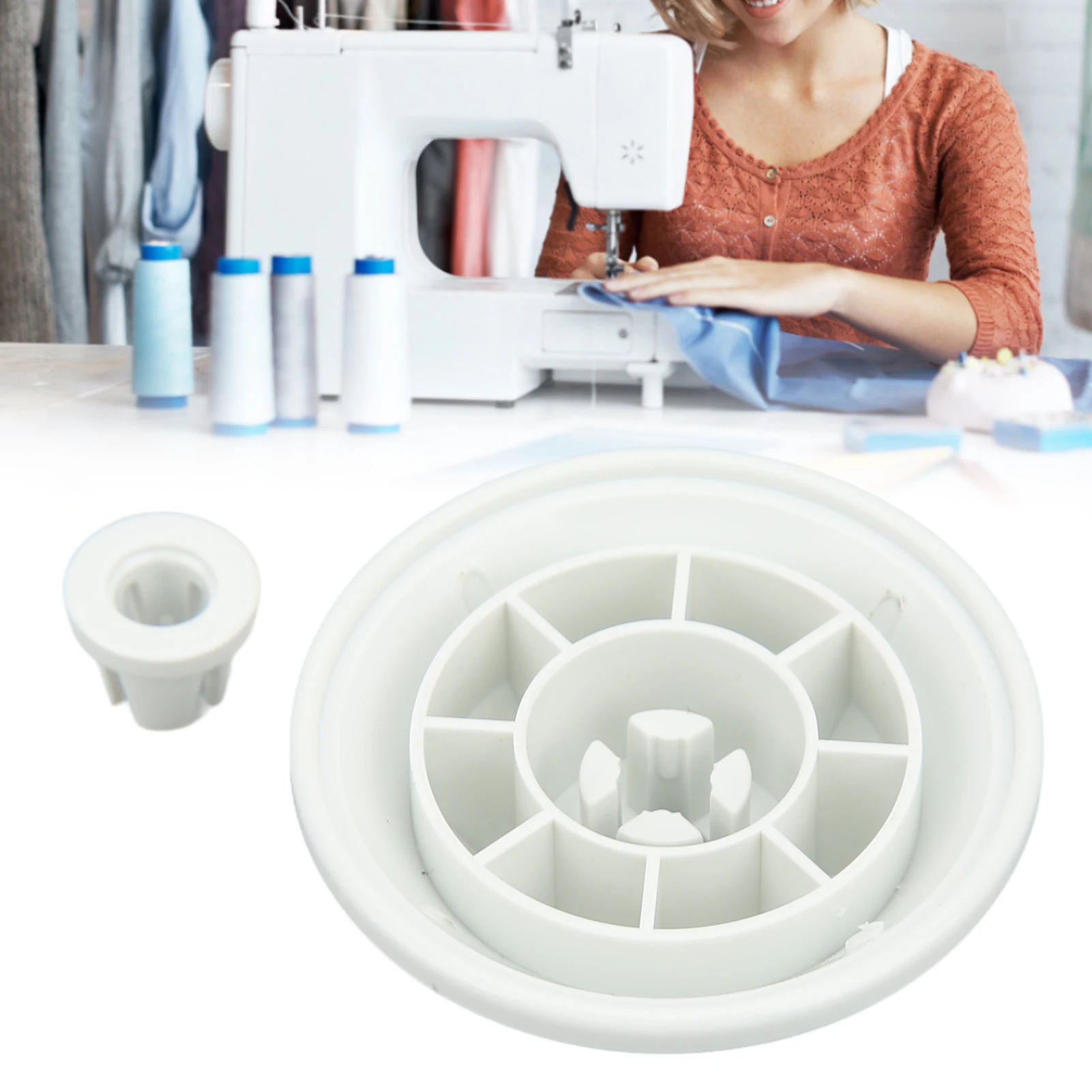 핀캡, 스풀캡, 헤비 머신 재봉틀 실 플러그, 실 휠 커버 (싱어, 버터플라이 스풀캡, 스풀 홀더용)