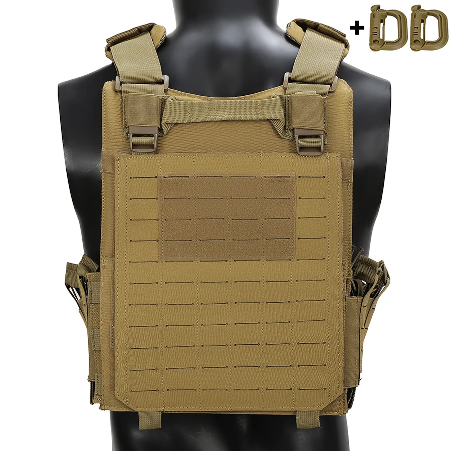 Quick Release Hunting Vest with Large Bag for Outdoor Use