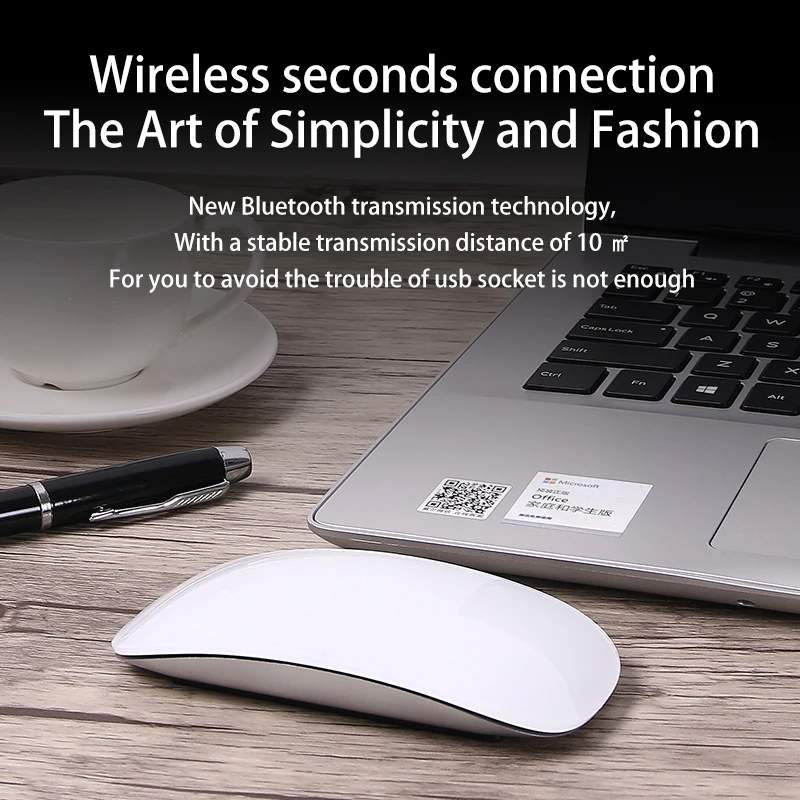Wireless Ergonomic Rechargeable Bluetooth Mouse Magic 3 for MacBook Air/Pro & Win