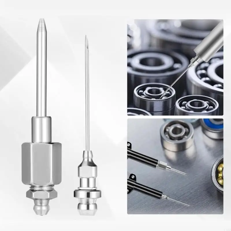 C4DD Grease Guns Adapter Fittings Quick Connection Coupler for Efficient Lubrication