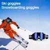 New Snowboard Snow Skiing Goggles Anti-fog Ski Glasses Protection Anti-Scratch Absorb UV Rays Winter Snow Snowboard Ski Goggles 3