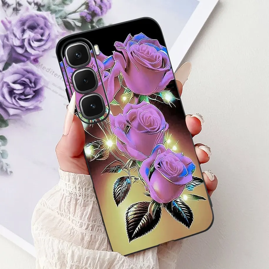 Luxury Dragon Butterfly Soft Silicone Phone Case