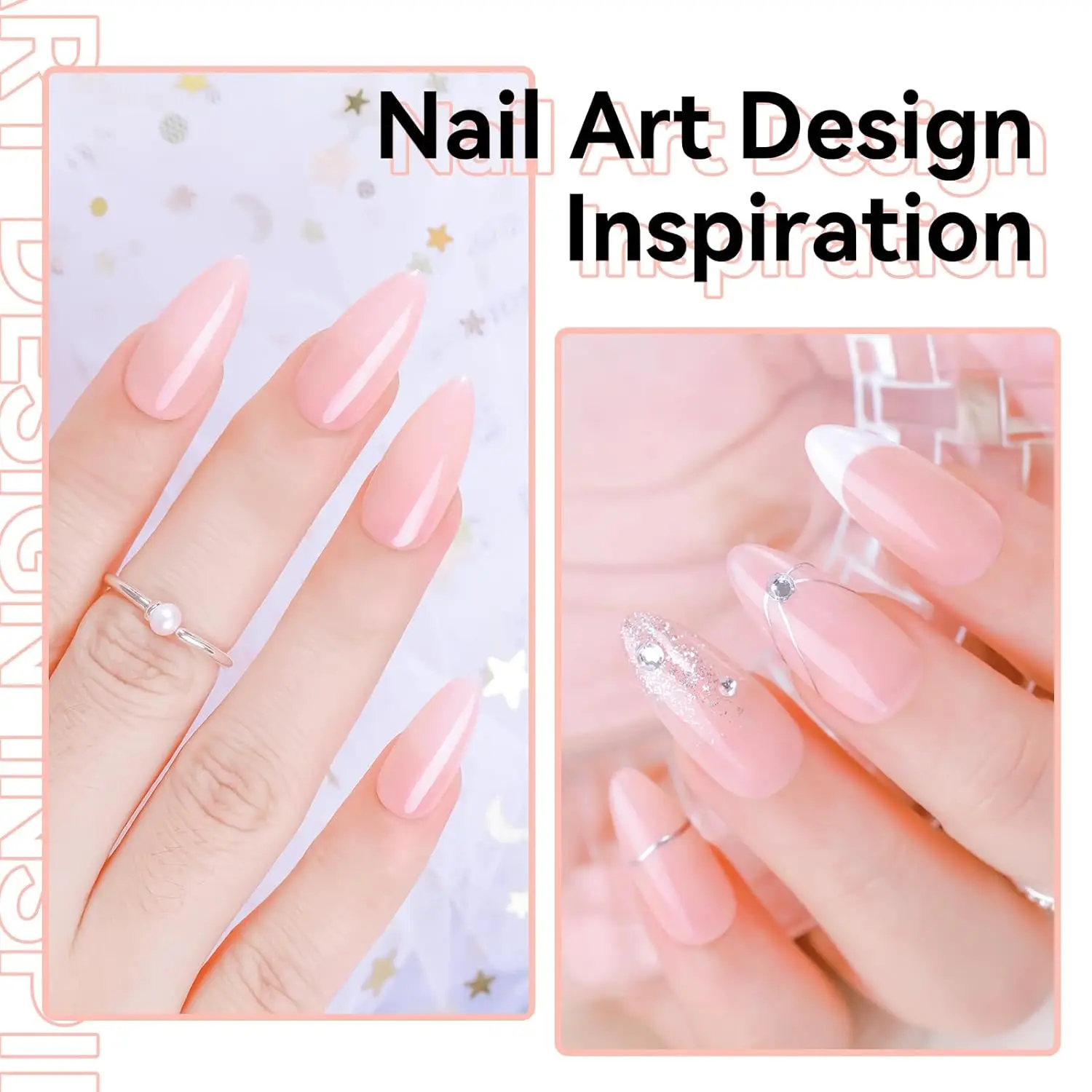 Makartt Rubber Base Gel Polish Natural Nude Fall Winter 8ML Soak Off UV LED Foundation Gel for Salon DIY Nail Art Designs nail gel gel polish base and top coat