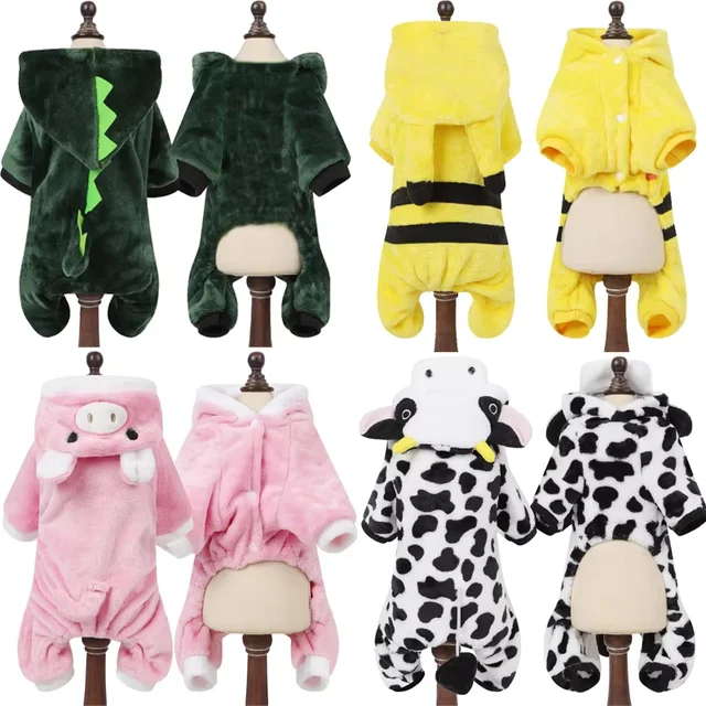 Pet Dog Clothes Soft Warm Fleece Dogs Jumpsuits Pet Clothing for Small Dogs Puppy Cats Hoodies Chihuahua Yorkshire Costume Coats Pet Dog Clothes Soft Warm Fleece Dogs Jumpsuits Pet Clothing for Small Dogs Puppy Cats Hoodies Chihuahua Yorkshire Costume Coats