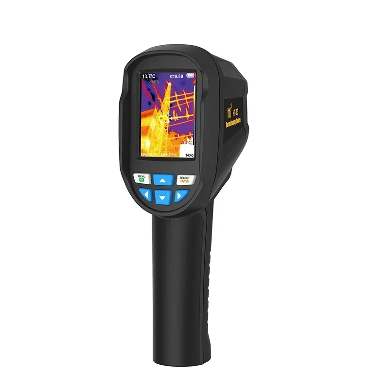 Hti HT-03 열화상 카메라 휴대용 적외선 열화상 카메라 온도 120x90 해상도 파이프 바닥 난방 감지용