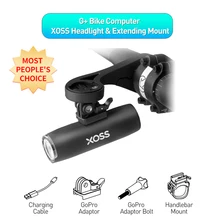  XOSS Bike Light Headlight Waterproof USB Rechargeable MTB Front Lamp Bicycle Flash Light 