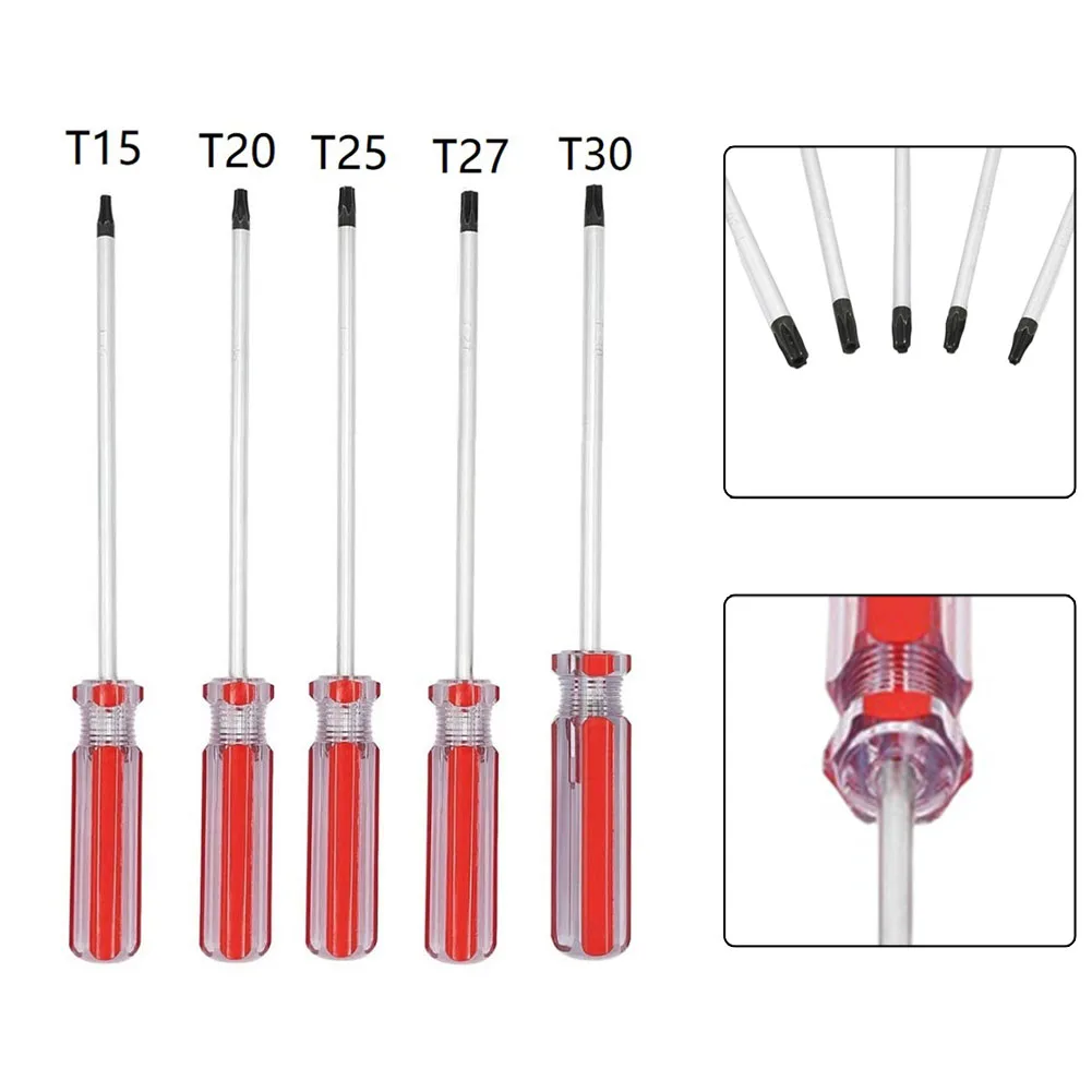 

Садовая отвертка Torx, отвертка, ручные инструменты для обслуживания, ручные инструменты, 100 мм/4 дюйма, хромованадиевая сталь