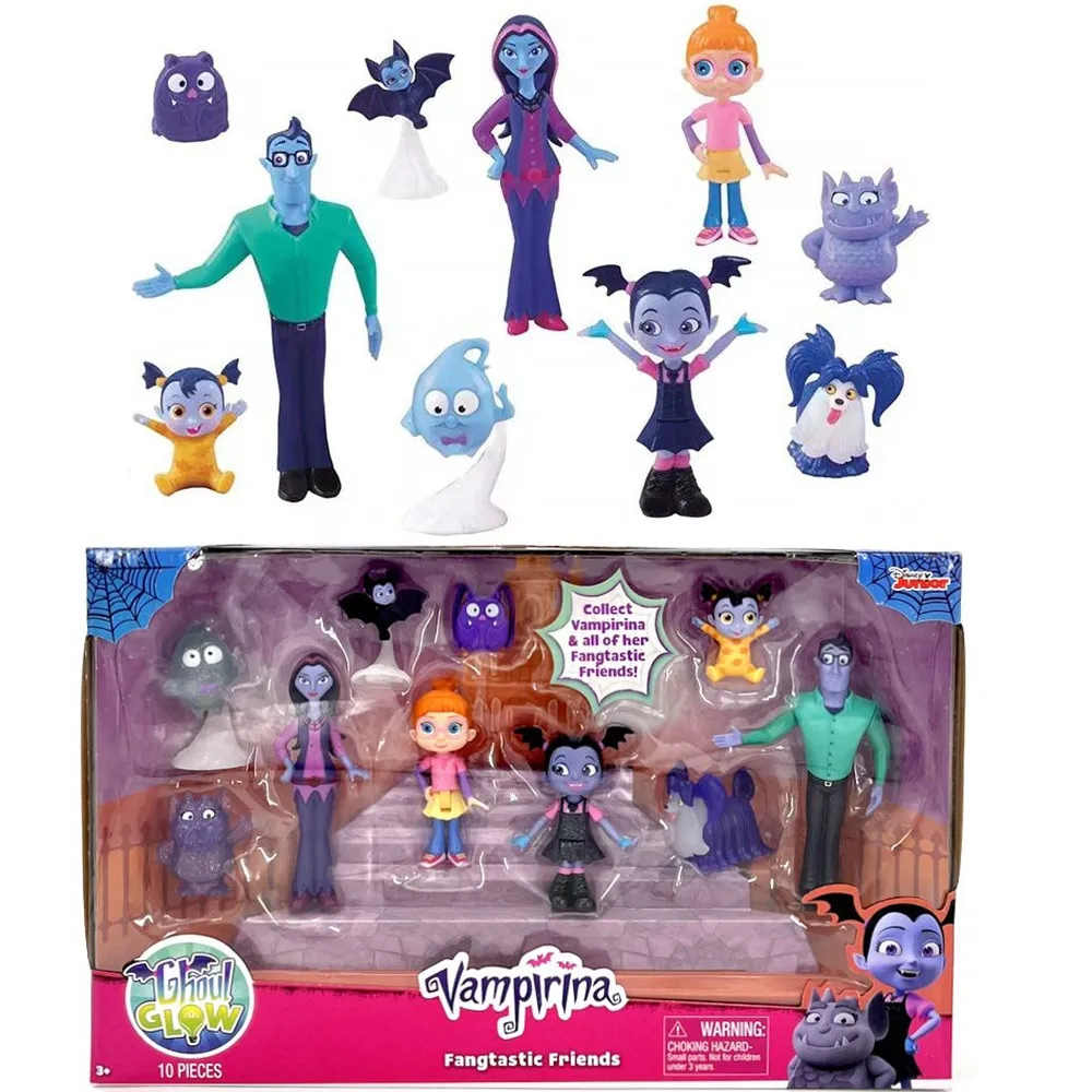 Disney Junior Vampirina Fangtastic Friends Figure Set Toy Decoration