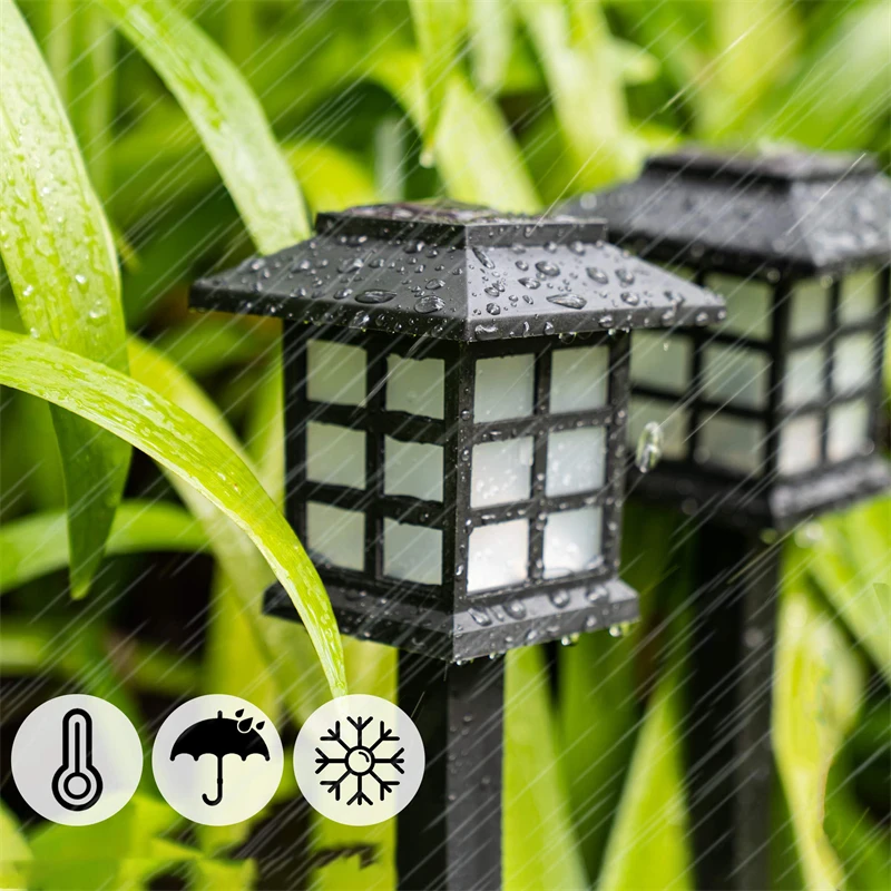 Led Solar Pathway Lights Gazon Lamp Outdoor Solar Lamp Decoratie Voor Tuin/Tuin/Landschap/Patio/Oprit/Loopbrug Verlichting