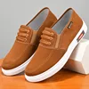 Men Shoes Breathable Canvas Shoes for Youth Student Slip on Walking Sneakers Driving Loafers House Moccasins Work Skate Flats 1