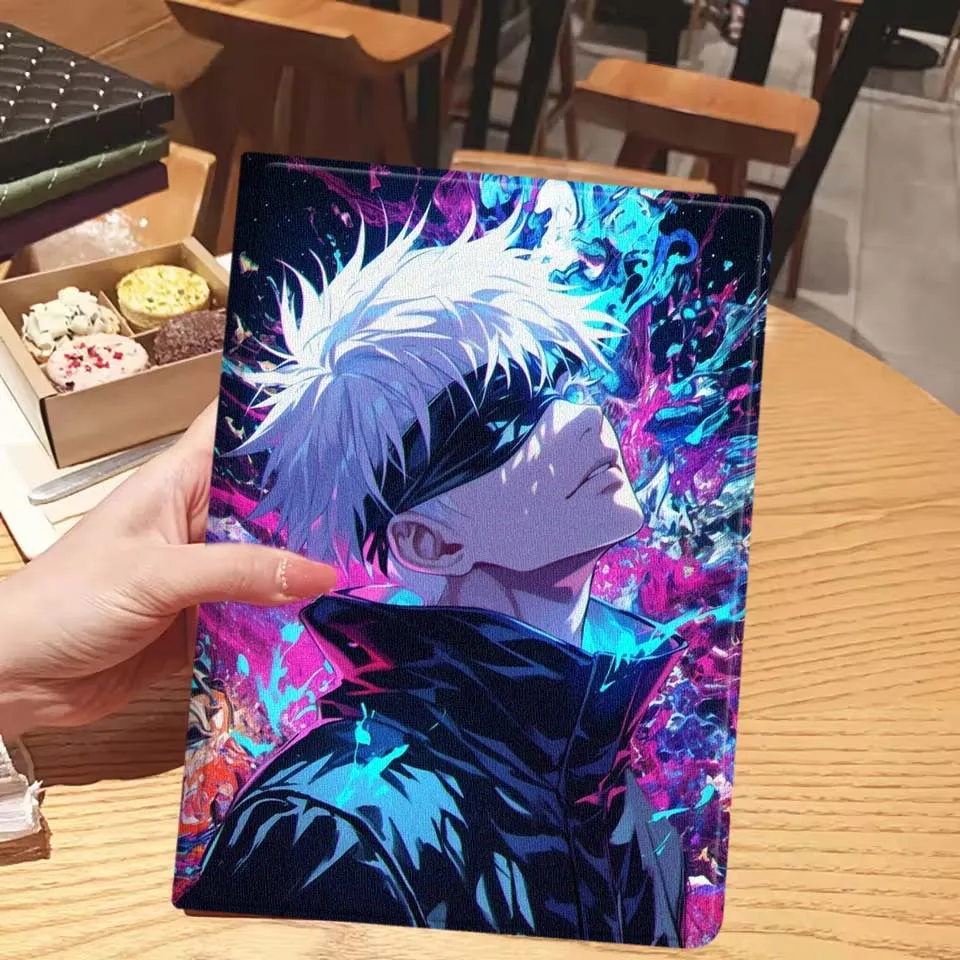 Satoru Gojo Anime Tablet Case - Stylish Protective Cover