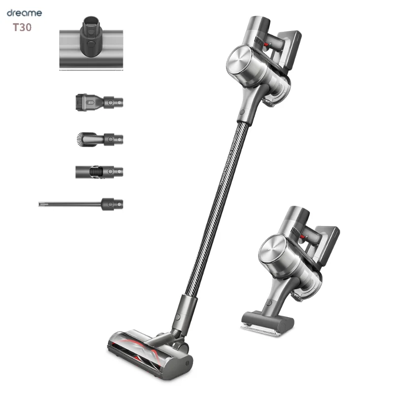 New Xiaomi Dreame Vacuum Cleaner T30 Lasts for 90 Minutes Household Suction and Drag Integrated Efficient Removal of Mites | Бытовая